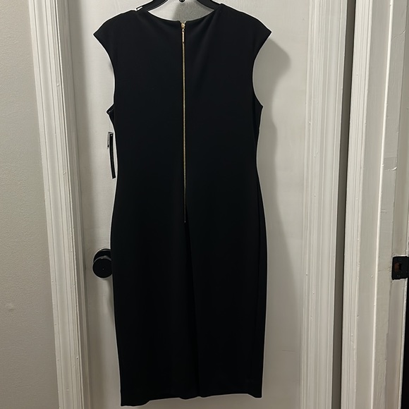 Tahari Arthur S. Levine Black Cocktail Dress - Picture 4 of 5